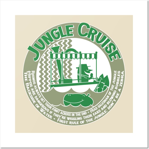 Jungle Cruise (green) Wall Art by brodiehbrockie